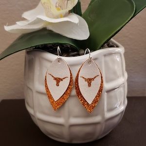 UT / Texas Longhorn earrings